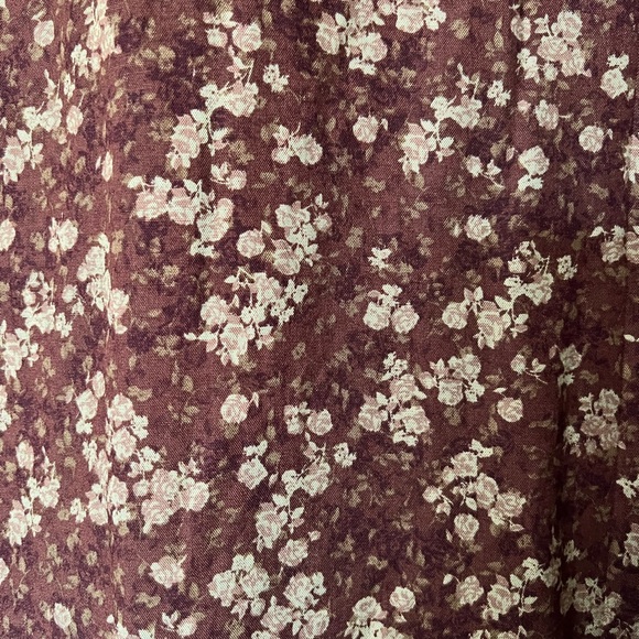 ASOS Motel brown floral midi skirt - Picture 3 of 7